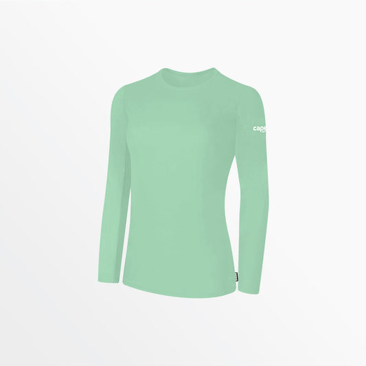 Women's Basics Long Sleeve Cotton Tee | Capelli Sport Essential