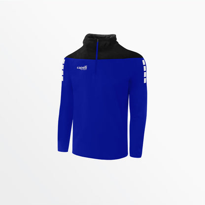 Youth Tribeca 1/4 Zip Therma Fleece Hoodie | Capelli Sport Trusted