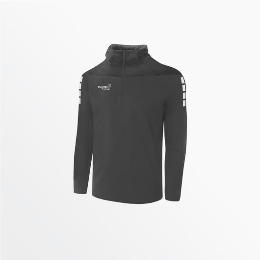 Youth Tribeca 1/4 Zip Therma Fleece Hoodie | Capelli Sport Latest