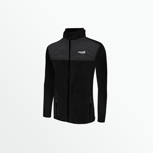 Women's Basics Mixed Media Micro Fleece Hooded Jacket | Capelli Sport Classic