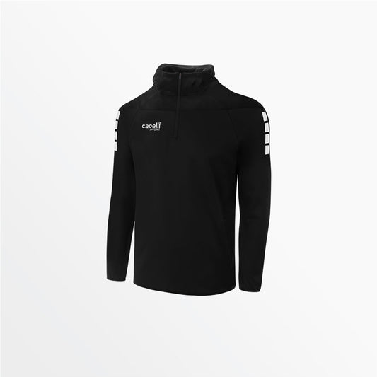 Youth Tribeca 1/4 Zip Therma Fleece Hoodie | Capelli Sport Everyday
