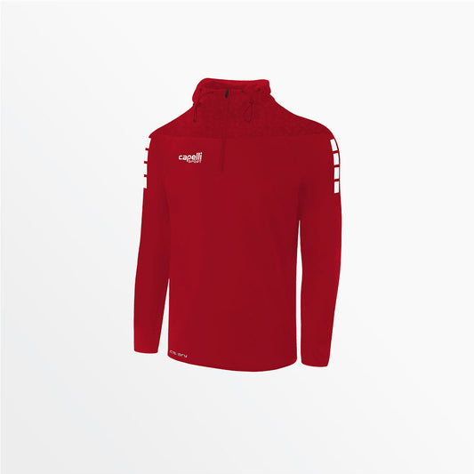Youth Tribeca 1/4 Zip Therma Fleece Hoodie | Capelli Sport Best Price