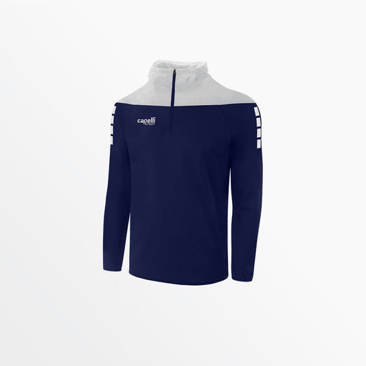 Youth Tribeca 1/4 Zip Therma Fleece Hoodie | Capelli Sport Premium